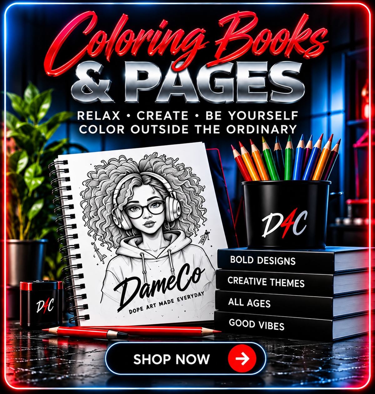Coloring Books & Pages
